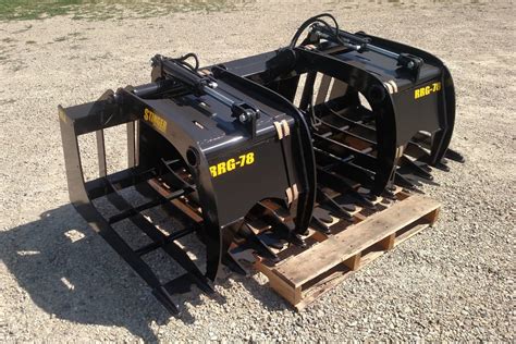 grapples for skid steer|used grapple for skid steer.